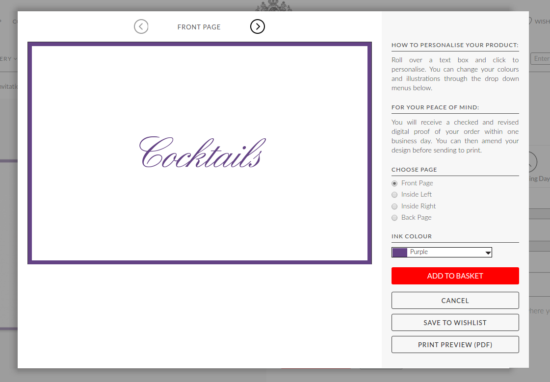 Card Configurator
